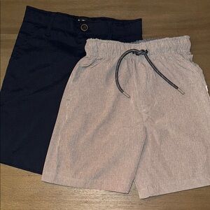 Shorts Set - grey and navy
